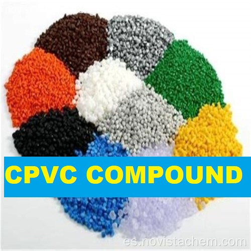 Compuesto de CPVC para procesar tubos y agua caliente